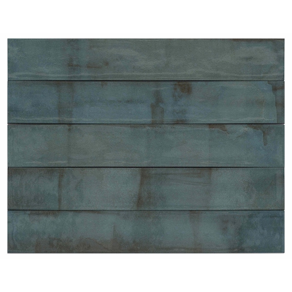 Andova Tiles Uno 3" W x 15" W Porcelain Mosaic Subway Wall Floor Use Tile, PK52 ANDUNO575 - main